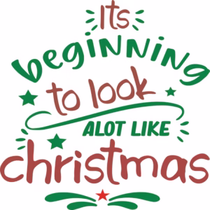 It's beginning to look like Christmas